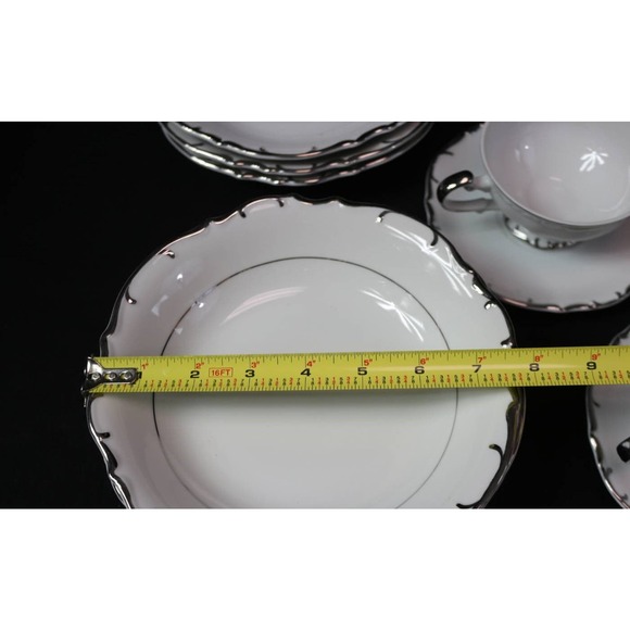 Vintage Bristol Nobility Fine China, Hand Painted 46 Pieces S-3213 - Picture 5 of 12